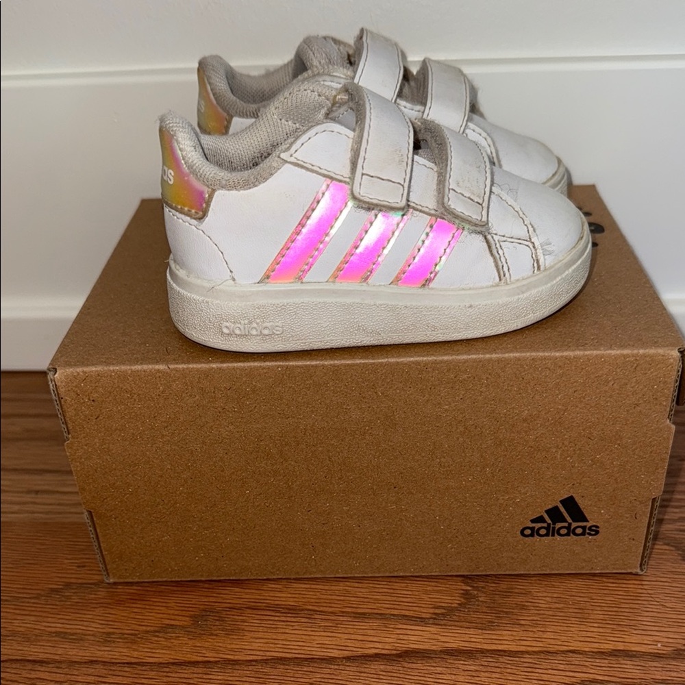 Adidas Sneakers- Pink and White